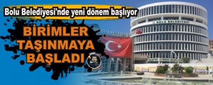 Bolu Belediyesi'nde yeni d�nem ba�l�yor