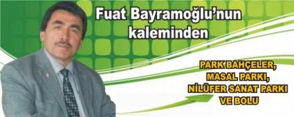 PARK BAH�ELER, MASAL PARKI, N�L�FER SANAT PARKI VE BOLU
