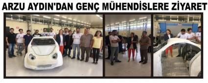 ARZU AYDIN\'DAN GEN� M�HEND�SLERE Z�YARET