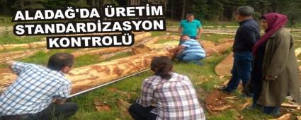 ALADA�'DA �RET�M STANDARD�ZASYON KONTROL�