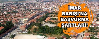 �MAR BARI�I'NA BA�VURMA �ARTLARI!