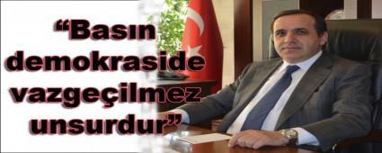 �Bas�n demokraside vazge�ilmez unsurdur�