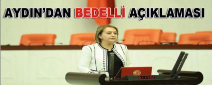 AYDIN\'DAN BEDELL� A�IKLAMASI