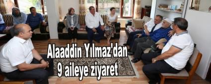 Alaaddin Y�lmaz'dan 9 aileye ziyaret