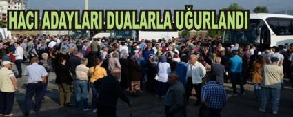 HACI ADAYLARI DUALARLA U�URLANDI