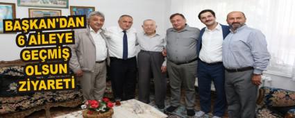 BA�KAN'DAN 6 A�LEYE GE�M�� OLSUN Z�YARET�