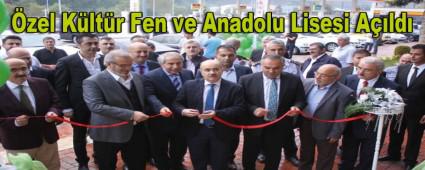 �zel K�lt�r Fen ve Anadolu Lisesi A��ld�