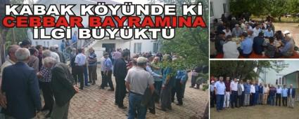 KABAK K�Y�NDE K� CEBBAR BAYRAMINA �LG� B�Y�KT�
