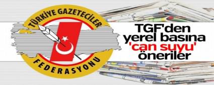 TGF\'DEN YEREL BASINA 'CAN SUYU' �NER�LER�