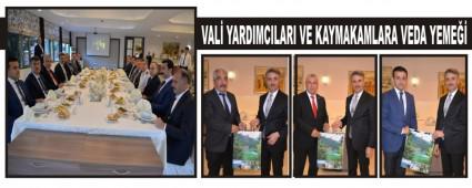 VAL� YARDIMCILARI VE KAYMAKAMLARA VEDA YEME��