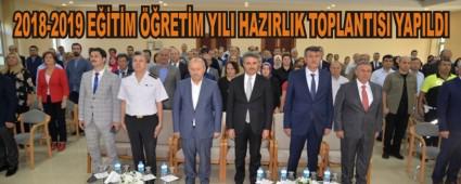 2018-2019 E��T�M ��RET�M YILI HAZIRLIK TOPLANTISI YAPILDI
