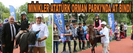 M�N�KLER ATAT�RK ORMAN PARKI'NDA AT B�ND�