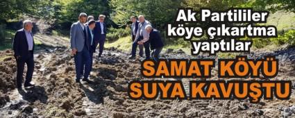SAMAT K�Y� SUYA KAVU�TU