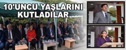 10'UNCU YA�LARINI KUTLADILAR