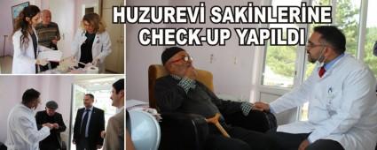 HUZUREV� SAK�NLER�NE CHECK-UP YAPILDI