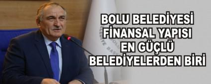 BOLU BELED�YES� F�NANSAL YAPISI EN G��L� BELED�YELERDEN B�R�