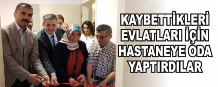 KAYBETT�KLER� EVLATLARI ���N HASTANEYE ODA YAPTIRDILAR