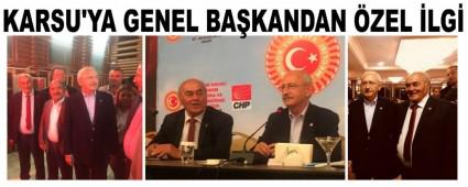 KARSU'YA GENEL BA�KANDAN �ZEL �LG�