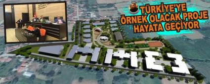 T�RK�YE'YE �RNEK OLACAK PROJE HAYATA GE��YOR