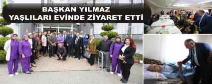 BA�KAN YILMAZ YA�LILARI EV�NDE Z�YARET ETT�