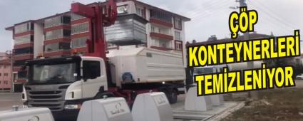 ��P KONTEYNERLER� TEM�ZLEN�YOR