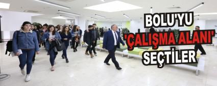 BOLU\'YU ��ALI�MA ALANI' SE�T�LER