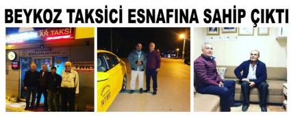 BEYKOZ TAKS�C� ESNAFINA SAH�P �IKTI