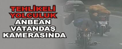 TEHL�KEL� YOLCULUK ANBEAN VATANDA� KAMERASINDA