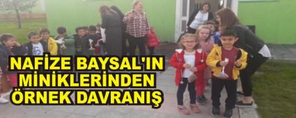 NAF�ZE BAYSAL'IN M�N�KLER�NDEN �RNEK DAVRANI�