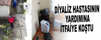 D�YAL�Z HASTASININ YARDIMINA �TFA�YE KO�TU