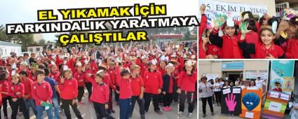 EL YIKAMAK ���N FARKINDALIK YARATMAYA �ALI�TILAR
