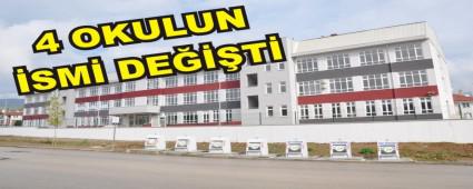 4 OKULUN �SM� DE���T�