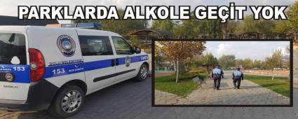 PARKLARDA ALKOLE GE��T YOK