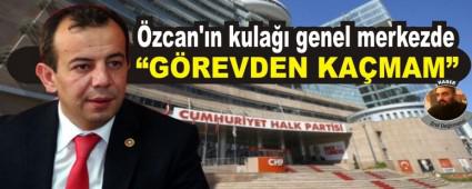 �zcan'�n kula�� genel merkezde