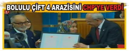 BOLULU ��FT 4 ARAZ�S�N� CHP'YE VERD�