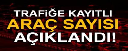 Bolu'da trafi�e kay�tl� 114 bin 545 ara�   
