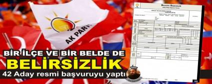 42 Aday resmi ba�vuruyu yapt�