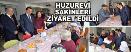 HUZUREV� SAK�NLER� Z�YARET ED�LD�
