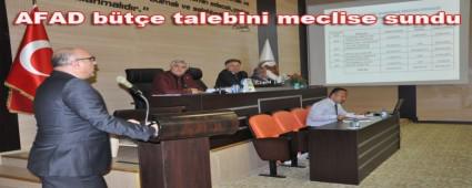 AFAD b�t�e talebini meclise sundu