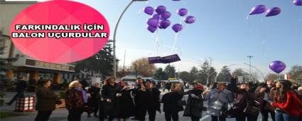 FARKINDALIK ���N BALON U�URDULAR