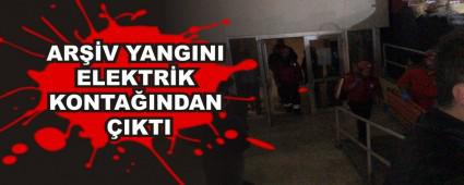AR��V YANGINI ELEKTR�K KONTA�INDAN �IKTI