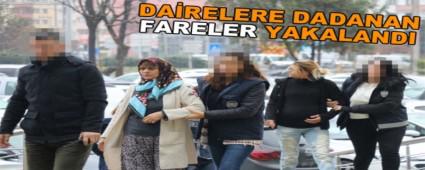 DA�RELERE DANAN FARELER YAKALANDI