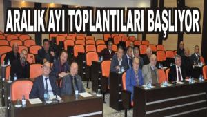ARALIK AYI TOPLANTILARI BA�LIYOR