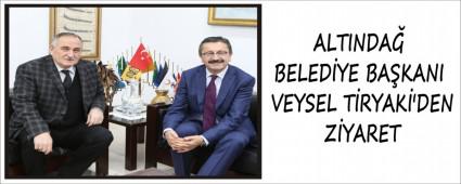 ALTINDA� BELED�YE BA�KANI VEYSEL T�RYAK�'DEN Z�YARET