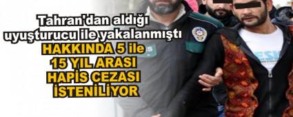 Tahran'dan ald��� uyu�turucu ile yakalanm��t�