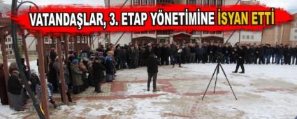 VATANDA�LAR, 3. ETAP Y�NET�M�NE �SYAN ETT�