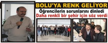 BOLU'YA RENK GEL�YOR