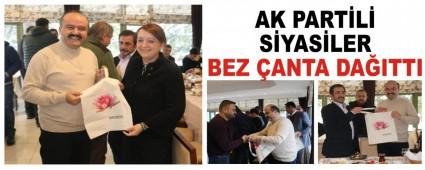 AK PART�L� S�YAS�LER BEZ �ANTA DA�ITTI