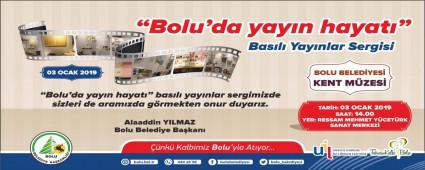 �BOLU'DA YAYIN HAYATI' SERG�S�NE DAVETL�S�N�Z