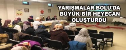 YARI�MALAR BOLU'DA B�Y�K B�R HEYECAN OLU�TURDU